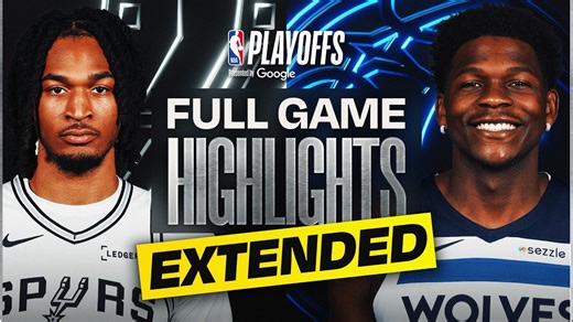 EXTENDED: #2 SPURS at #6 TIMBERWOLVES | FULL GAME 2 HIGHLIGHTS | May 10, 2026