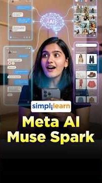 Meta Just Launched A New AI Model |Meta Muse Spark Explained| #Shorts | #Simplilearn
