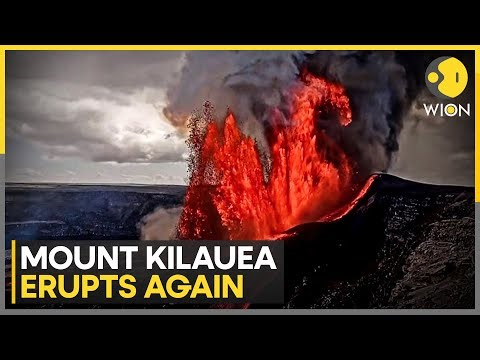 Hawaii: Kīlauea Volcano Nears 40th Eruption As Lava Fountaining Imminent | WION