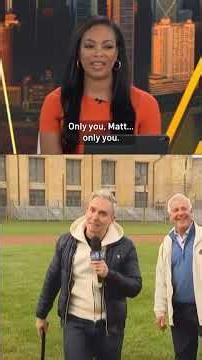 NBC Chicago reporter accidentally hits baseball at Joliet mayor on live TV!
