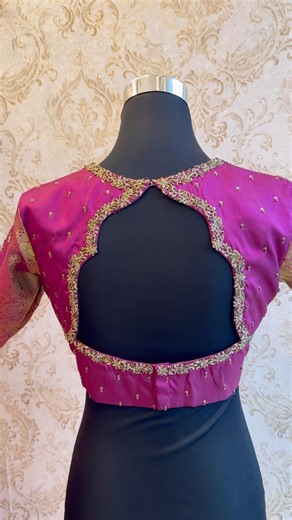 Hand work blouse design #blouse #handworkblousedesign #lifestyle #travel #ksic
