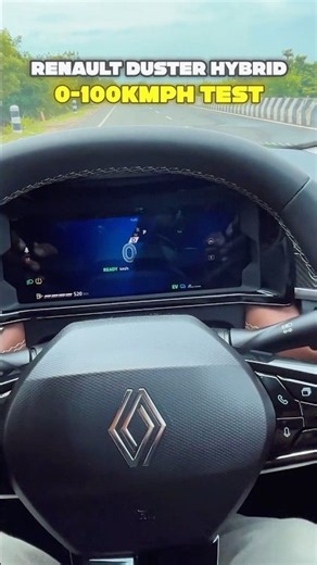 Renault Duster Hybrid 0 to 100kmph SPEED TEST!
