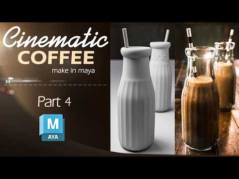 Photorealistic Coffee Scene in Maya | Full Tutorial - Part 4 #3d #artist #art #cgi #vfx #tutorial