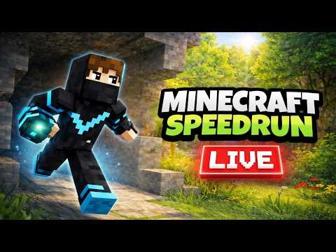 Minecraft Speedrun LIVE 🔴| Can I Beat It?