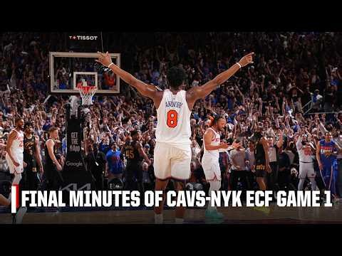HISTORIC COMEBACK 😱 Knicks erase 22-point deficit to win ECF Game 1 in OT | NBA on ESPN