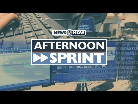 Afternoon Sprint: May 13 afternoon's top news and weather headlines