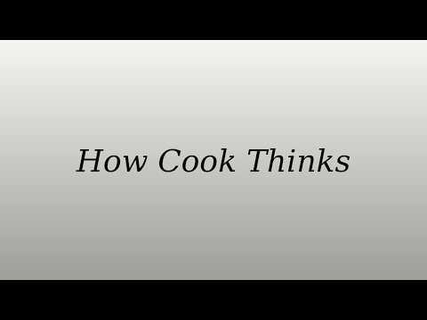 How Tim Cook Thinks