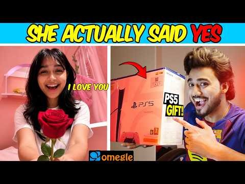 OMEGLE TO REAL LIFE - I Gifted PS5 to a stranger on Omegle || You won't Believe then this Happened