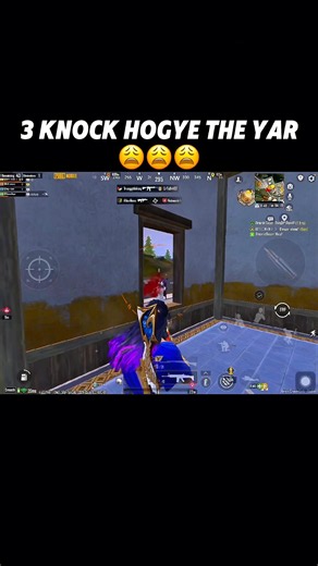 3 knocked #pubgmobile
