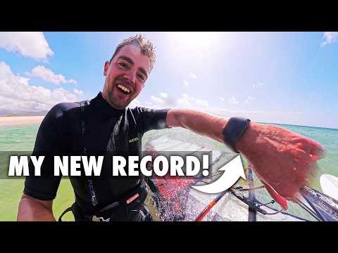 I Finally Broke My Windsurf Speed Record! (After 5 Years of trying...)