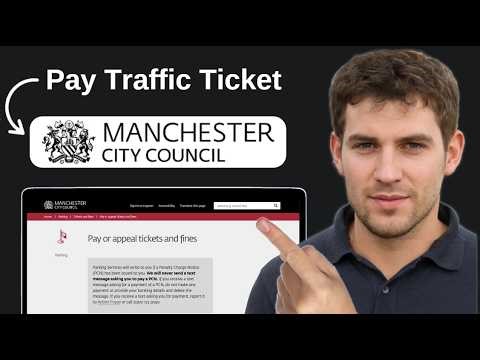 How To Pay Traffic Ticket Online In Manchester
