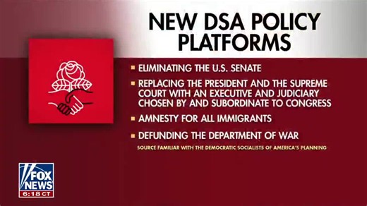🚨🔥TERRIFYING: The Democratic Socialists of America (DSA) have released new policy platforms that include eliminating the U.S.