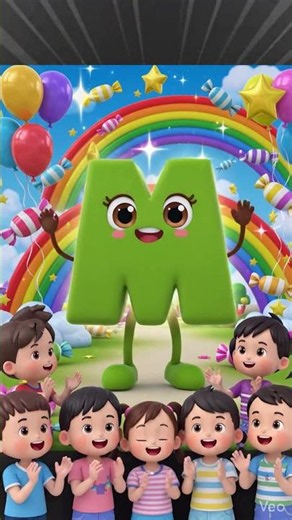 LETTER M #abclearning #alphabetsong #kidseducation #kidsanimation #animation#cartoon #funny#learnabc