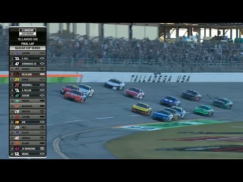 LARSON PULLS OF MIRACLE FOR HIS 1ST SUPERSPEEDWAY WIN - 2026 YELLAWOOD 500 - 2026 NASCAR CUP SERIES