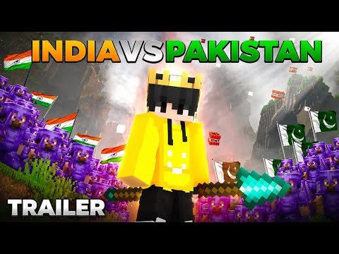 They Secretly Attacked My Military Base in Minecraft 😱🇮🇳 | India vs Pakistan SMP TRAILER