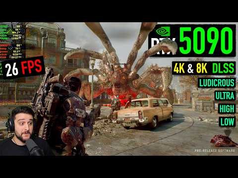 RTX 5090 - Gears Of War: E-Day - Are Ludicrous Settings made for the RTX 6090??