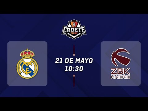 REAL MADRID ´A´ - ZENTRO BASKET MADRID | Play-Off |1/4 FINAL | CEC CAD MAS