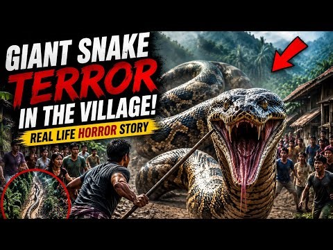 GIANT MONSTER SNAKE Attacks Village 😱🐍 | Real-Life Python Horror Story! 