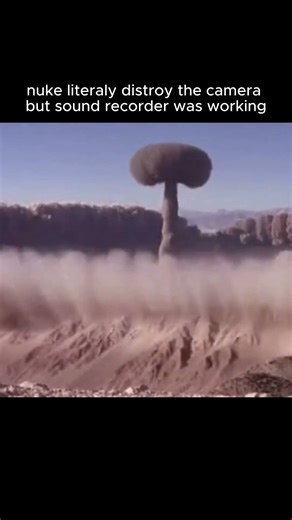 this nuclear bomb test was insane