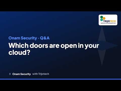 What is cloud security? Multi-cloud, one platform | Onam Security with Trijotech (presenter edition)