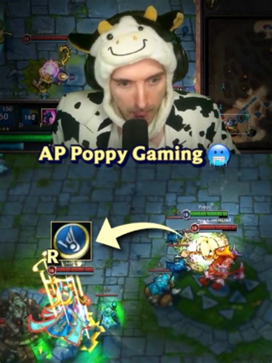 Poppy’s hammer packs a lot more punch than I remember @cowsep #leagueoflegends #leaguetok