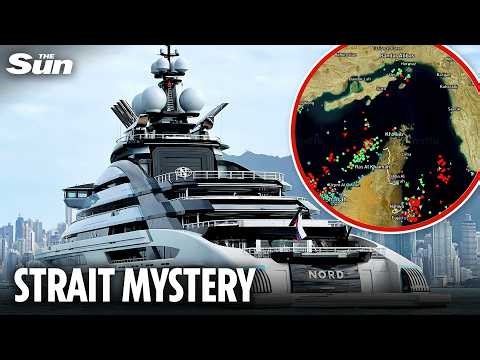 Sanctioned Russian £370m superyacht mysteriously sails through WW3 flashpoint Strait of Hormuz