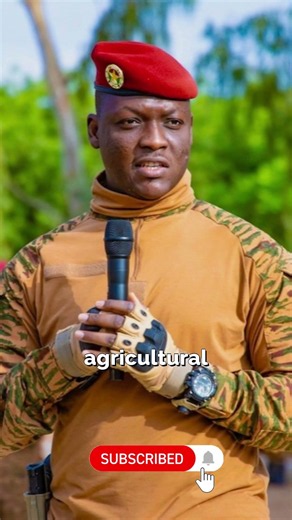 Ibrahim Traoré: Agricultural Advancement in Burkina Faso #ibrahimtraoré #ibrahimtraore #burkinafaso