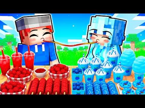 We Had a MUKBANG DATE in Minecraft!