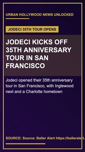 Jodeci Kicks Off 35th Anniversary Tour In San Francisco #uhnu #celebritynews #hiphop