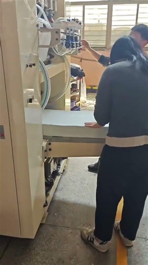 Hand Towel Paper Making Machine #papermachine #machine #tissuemachine #shorts