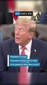 Trump: Oil Prices to 'Drop Like a Rock' After Iran War?