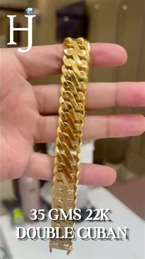 The Only 22K Gold Bracelet You Need This Year #goldjewelry #cubanlink #fashion