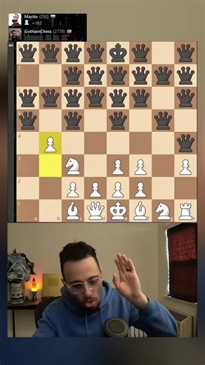 LEVY vs MARTIN: 30 QUEENS !! #chess #gothamchess @GothamChess | Chess