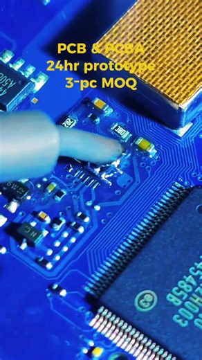 24hr prototype ,3‑pc MOQ,+15% margin cutting middlemen#pcb #pcba #manufacturing #manufacturer #smt