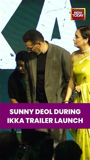 Sunny Deol Steals the Show at IKKA Trailer Launch in Mumbai #ikka #sunnydeol #diyamirza #netflix