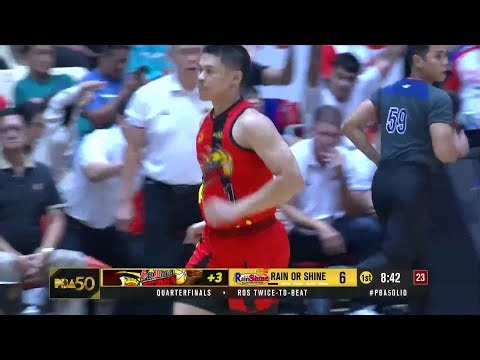 SAN MIGUEL vs RAIN OR SHINE | 1ST QUARTER HIGHLIGHTS | PBA SEASON 50 COMMISSIONER'S CUP QF