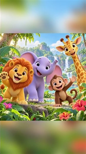 ¡A Jugar con Leo, Luna, Max y Gigi! 🌴🎶 #Shorts
