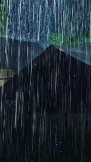 Improve Your Sleep Instantly 🌧️ Heavy Rain Pounding on a Tin Roof & Deep Rolling Thunder All Night
