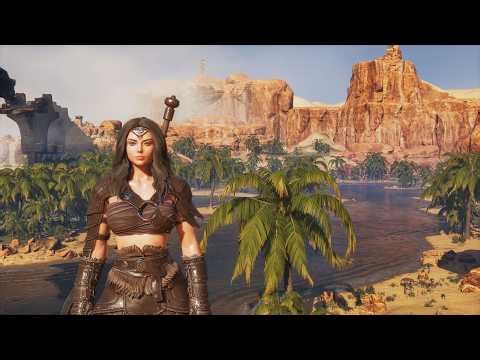 CONAN EXILES ENHANCED EDITION - MODDED WITH ABOUT 20 MODS AND FINALLY A CHARACTER CREATOR!