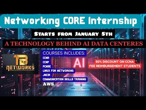 Networking Internship (CCNA, JNCIA and PCNSE) DEMO for Jan 5th Batch | #tungabadranetworks
