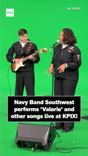 Navy Band Southwest Jazz Combo performs 'Valerie' and other songs live at KPIX