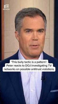 'This bully tactic is a pattern': DOJ investigating TV networks on possible antitrust violations
