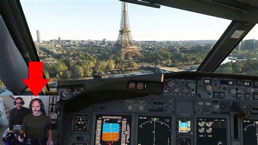 Real 737 pilot vs. Microsoft Flight Simulator!