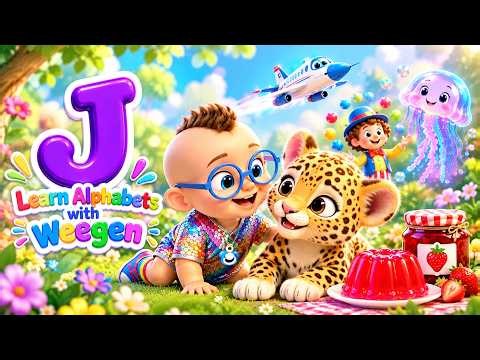 Letter J Song for Kids 🎵 Learn the Alphabet J | Phonics & ABC Learning for Toddlers