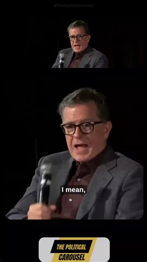 ThePoliticalCarousel on Instagram: "Stephen Colbert when asked at Slate’s Political Gabfest who he could change bodies with for 24 hours and what he would do_ “It’s such a predictable answer for me, but I would slip inside the skin of our President and I would resign.”"