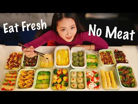 Cook once, Eat for 7 Days, 8 Chinese Vegetarian Dishes