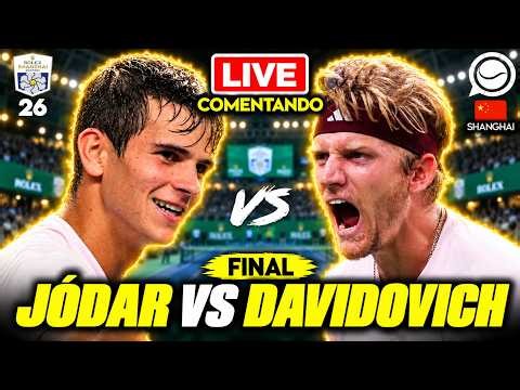 🔴 RAFA JÓDAR - ALEJANDRO DAVIDOVICH | FINAL ATP SHANGHAI - COMENTANDO EN DIRECTO
