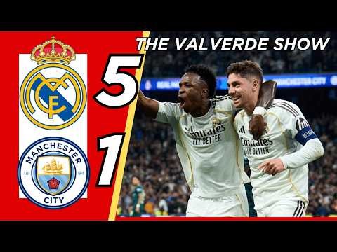 Real Madrid vs Man City 5-1 2026 | Madrid Mode Total Destruction For City | Extended Highlights