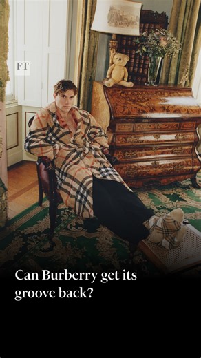 Financial Times on Instagram: "When Joshua Schulman was appointed chief executive of Burberry last summer, he was tasked with reviving the brand’s fortunes following a string of dire profit warnings and flatlining sales. Since his arrival, the company’s share price has doubled and Burberry returned to the FTSE100 in September. In November, it reported its first increase in quarterly sales in almost two years. But will returning the brand to its roots be enough when prospects for the global luxur