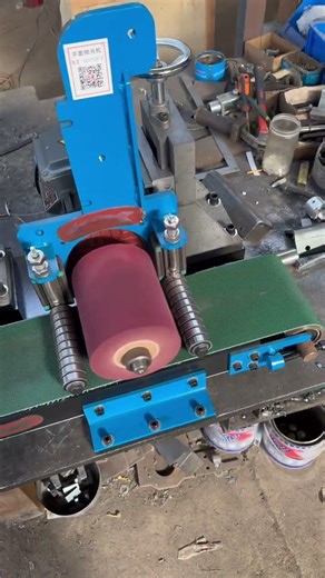 Flat Deburring, Polishing and Brushing Machine | Metal Surface Finishing & Rust Removal Equipment